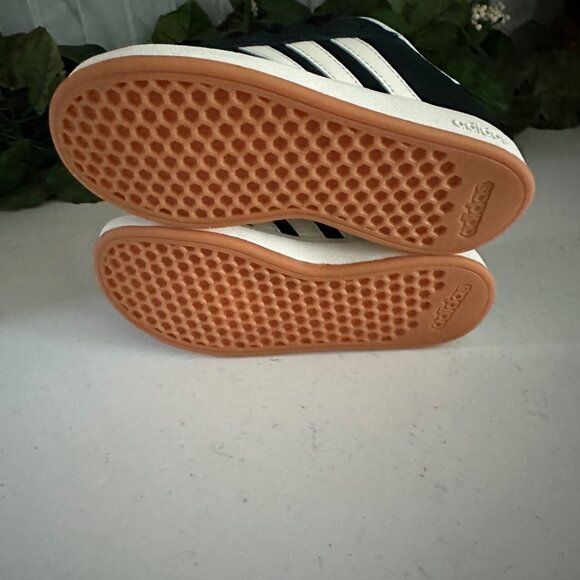 Adidas Grand Court 00s K Tennis Shoes 12K Black & White Unisex - Picture 7 of 8